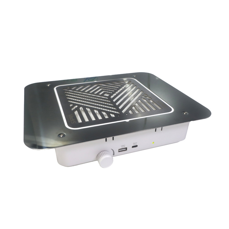 جامع غبار الأظافر الصامت